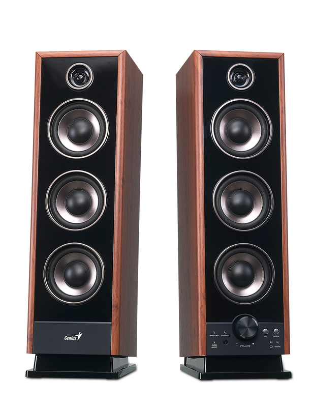 Genius Speaker Sp-Hf2020 Uk 100-240V, Brown